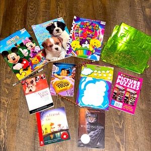 (CLOSET CLOSING FINAL SALE) Lot of Books and Classroom Supplies for Teacher